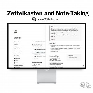 Notion Template | Ultimate Zettelkasten and Note-taking Second Brain - Etsy Australia