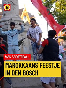 Marokko vs Nederland WK: feest in Den Bosch en Tilburg