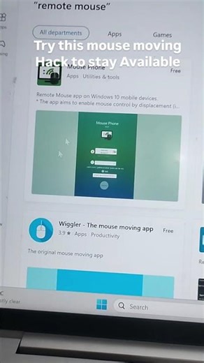 Auto mouse moving Hack #viralvideo #viral #viralreels #viralshorts #viralshort #corporate #funny