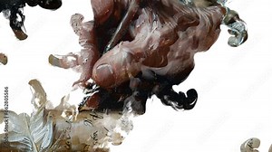 Hand written letter 4K Ink Splash Animation. Hand written letter with an ink pen 4K Ink Splash Animation