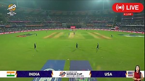 🔴 𝗟𝗜𝗩𝗘► India vs United States ICC T20 World Cup 3rd Match 2026 Live Today | IND vs USA Live Match Today | live match