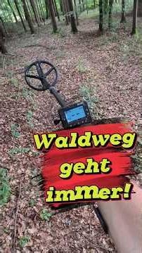 🌳 Waldweg geht immer was 🌳 #sondeln #metaldetecting