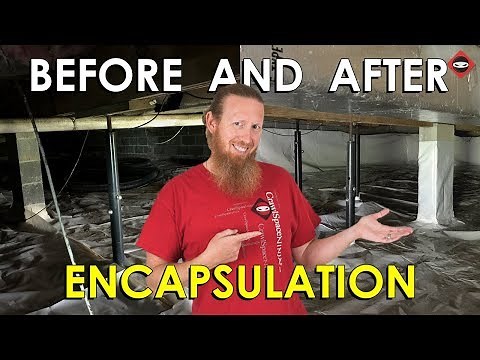 Crawl Space Encapsulation Before And After | Mold Remediation | Addressing Foundation Problems