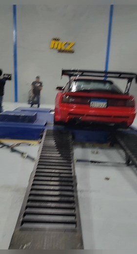 Mazda RX-7 Performance Test on Dynamometer