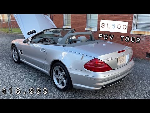 Here’s a POV Tour of the Mercedes Benz SL500 AMG Sport 16 Years Later!!!