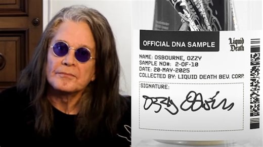 OZZY OSBOURNE's DNA Sample Can Be Yours For $450: 'Clone Me, You Bastards'