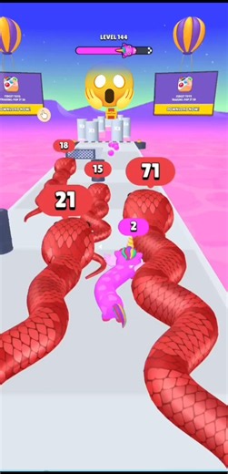 WOW 🙀Snake Clash! io - MAX LEVEL! 145❌144❌146✅🥰Epic Snake Clash. io Gameplay! #gamesgameplay