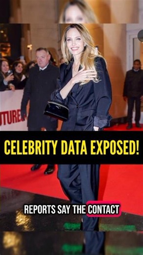 Hollywood Privacy Scare! Celebrity Contact Information Reportedly Exposed #hollywood #shorts #news