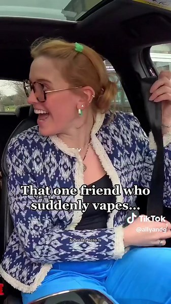 Bestie Girls Vape Together TikTok Compilation