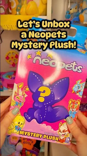 Let’s unbox a Neopets Mystery Plush! 🤩 #Neopets #Nostalgia