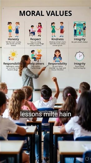 Importance of Moral. value // Moral values #motivation