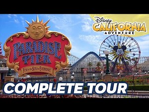 Complete Tour of Paradise Pier, Disney California Adventure Theme Park