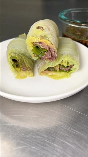 Korean-Inspired Cabbage Rolls
