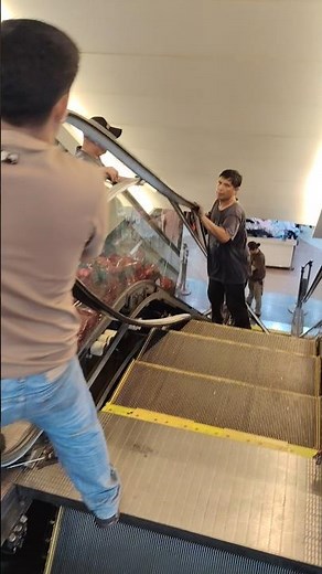 "Handrail installation Hitachi escalator?