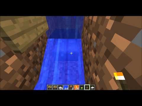 Minecraft Tutorial - How to make water flow up