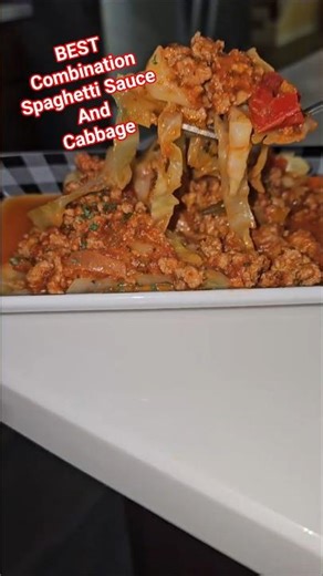 Best Combination Spaghetti Sauce and Cabbage