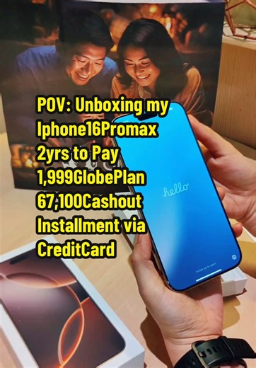 POV : #unboxing my #iphone16promax 😍📱✨ Thank You @Globe Telecom 💙 Thank You Lord 🙏🏻💕 #unboxingvideo #desserttitanium #fyp