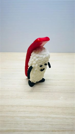 【粘土×コマ撮り】米粒が集まってお寿司マン誕生！？最後はカービィのマグロで完成🍣✨｜Rice Turns Into a Sushi Man?! Kirby Finishes the Tuna