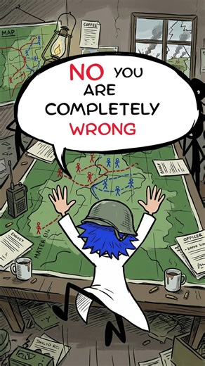 How WWII Genarals Almost Made a Huge Mistake 🤯 #shorts