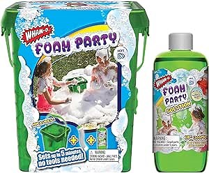 Wham-O Foam Party Bucket for Summer Parties, Foam Maker Great for Backyard, Water Slides and Water Park Parties