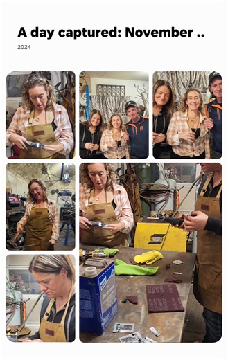 A fun memory in the forge Steel Rose Forge | Steel Rose Forge