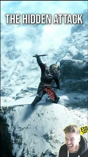 You can actually attack with both weapons at once in Skyrim