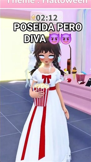 WE WERE ANNABELLE😈😈 IN A NEW GAME #roblox #humor #dresstoimpress