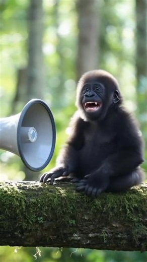 Baby gorilla laugh so loudly ❤️ #orangutans #gorilla #wildlife #animals #chimpanzee #fblifestyle | Tagob Reel