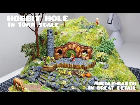 How to Make a Miniature Hobbit House – Fantasy Diorama