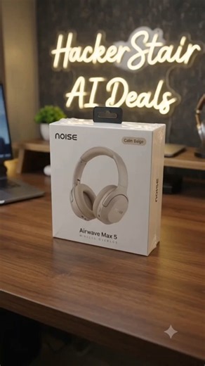 Noise Airwave Max 5 Honest Review 🔥 Best ANC Headphones Under ₹5,000? | 80H Battery & Gaming Test