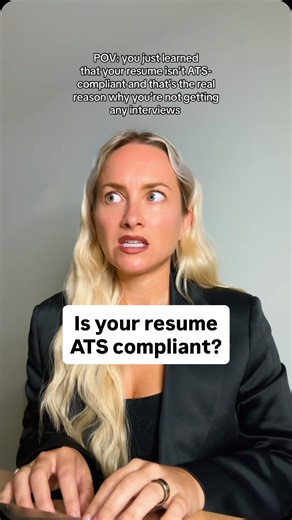 Comment “ATS” & I’ll send you the link to my 100% customizable ATS-optimized and compliant resume template for you to download & use today 📝 ✨ Sometimes, the tiniest changes can make the biggest difference 👀 You got this! 👏🏼 | Advice With Erin