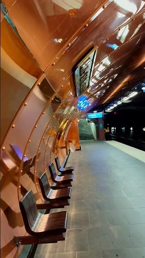 Inside Arts et Métiers Paris Metro Station