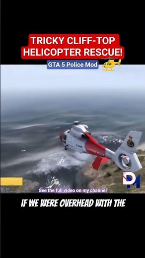TRICKY HELICOPTER RESCUE! | LSPDFR British Police Mod GTA5 #gta5 #gtav #lspdfr #police #fivem
