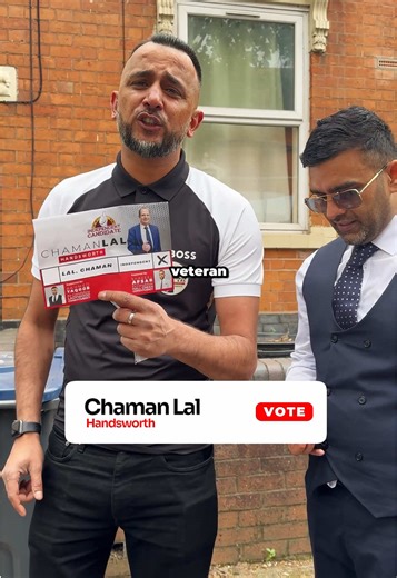 A LOCAL VETERAN‼️ #birmingham #handsworth #vote #independent #fyp