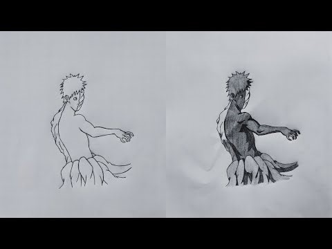 Drawing Zetsu from Naruto Shippuden | Dark & Detailed Anime Art Tutorial