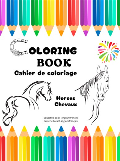 J'ai une nouvelle de mes créations sur Amazon! 😍🥳🙌 Écris simplement mon nom complet Amandine Alicot sur Amazon et tu vas le trouver! Un livre de coloriage éducatif anglais/français sur les chevaux!! Enfants ou adultes, prépare tes crayons!🫶 . . . . . . . . . #coloriage #cahierdessin #coloringbook #horse #cheval #passionequestre #passionchevaux #coloring