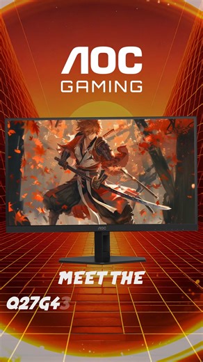 Meet the Q27G40XMN Mini-LED Gaming Monitor — designed for immersion, built for performance: 🔄 Mini-LED for ultra-precise contrast and deeper blacks ⚡ 180Hz refresh rate = ultra-smooth motion, no stutter 🎮 QHD resolution for sharp, detailed visuals that pull you in #AOCGaming #mini-led #AGONbyAOC | AGON by AOC