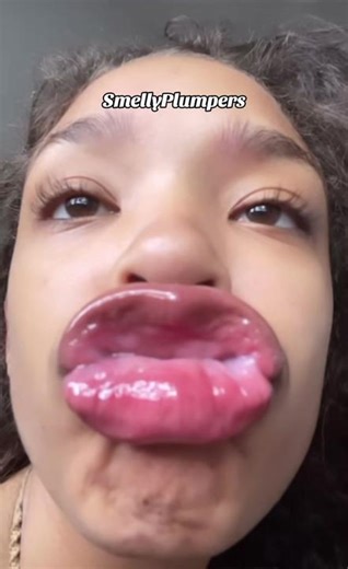 Discover the Sensational Smell of Big Lips with the Upper Lip Smelling Challenge