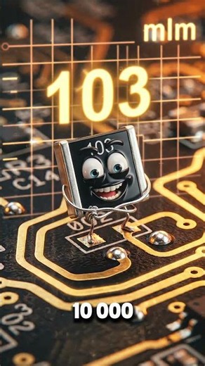 What does the number 103 mean on an SMD resistor? 🧐