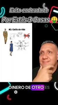 evita endeudarte por ests 3 cosas...deuda dinero... #Shorts #manuel_duarte15zz