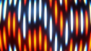 Download Orange and Lighting Blue Neon Equalizer Effect Background VJ Loop in 4K for free