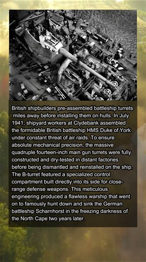 METICULOUS BRITISH ENGINEERING CRAFTED ONE OF THE ROYAL NAVY'S MOST FORMIDABLE BATTLESHIPS