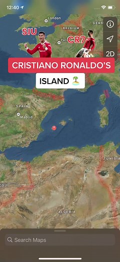 Cristiano Ronaldo's Private Island Retreat