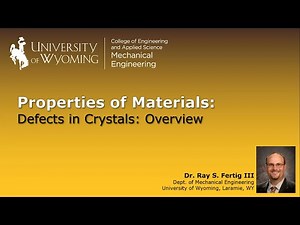 3.0: Crystal Defects (Overview)