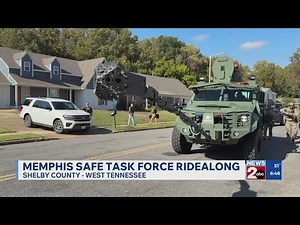 WATCH: Memphis Safe Task Force ridealong