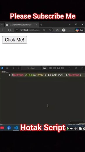 Mind Blowing CSS Hover Button Animation 😍 | No JavaScript #shorts #coding #coding #codelife #codelif