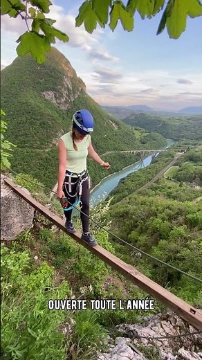 Via Ferrata du Fort l'Ecluse - Via Ferrata magnifique à 30 minutes de Genève