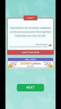 Cryptogram, merry Christmas 2/5