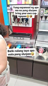 Ang laki ng lagayan ng slurpee😅🤣 #funnyreels #goodvibes #funnykids #slurpee #everyoneシ゚ #highlighteveryone | Aimber Vlogs