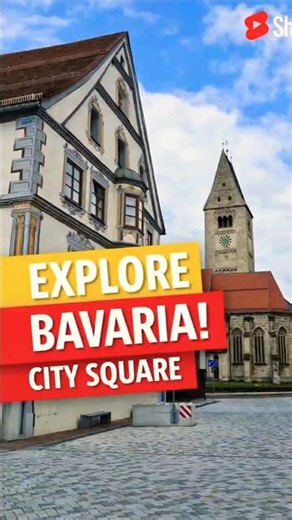 Wandering through Bavaria’s timeless charm ⛪✨Where history whispers through every stone street.